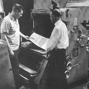 Richmond Blueprint The Copy Place - history photo CA