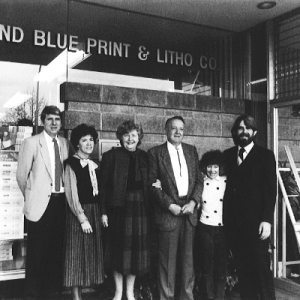 Richmond Blueprint The Copy Place - history photo - family